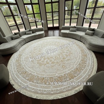 Круглый Ковер Для Гостиной Арт 30256