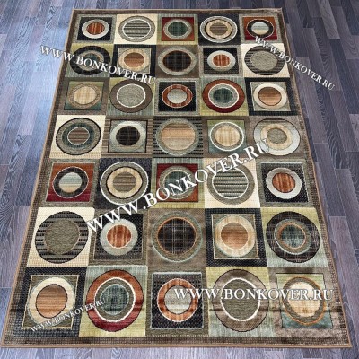 Ковер для Гостиной из Артшелка Дизайн 05 Геометрический