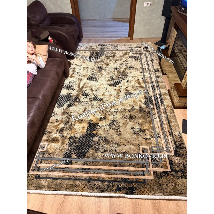 Абстрактный Турецкий Ковер Дизайн 30554